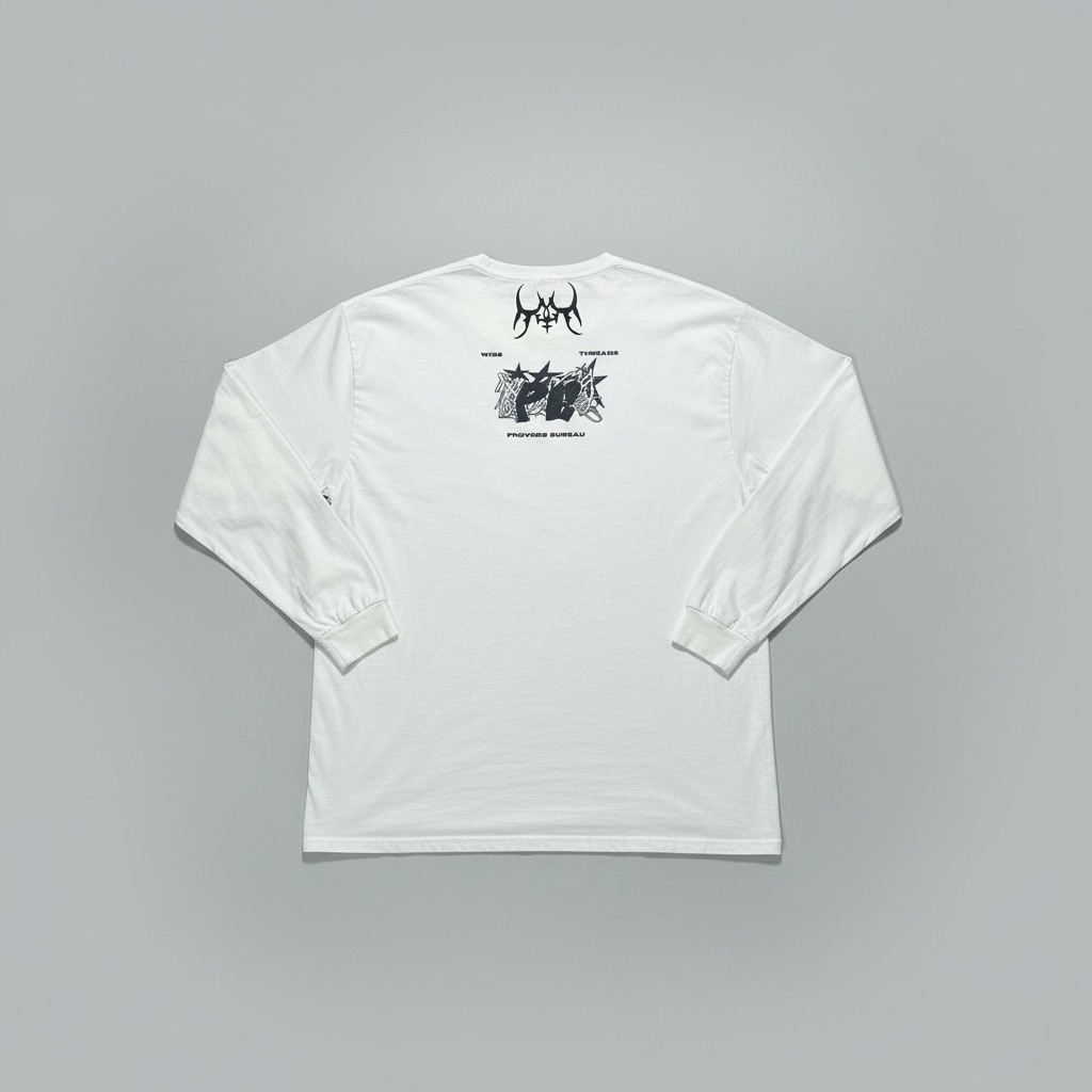 Presidential Long Tee - White