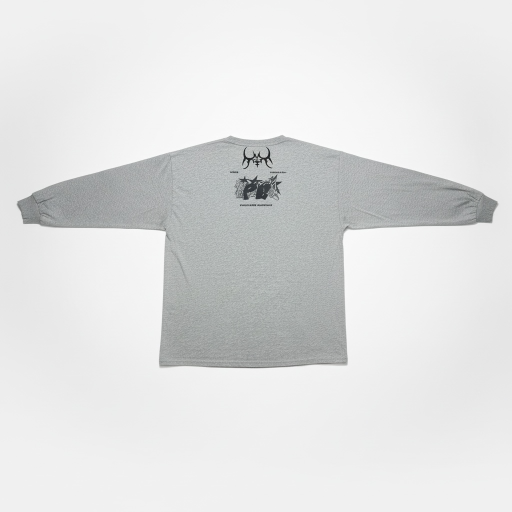 Presidential Long Tee - Grey