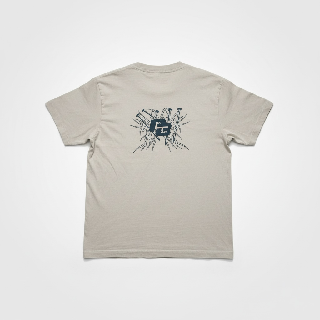 Y2K Nailed Tee - Latte