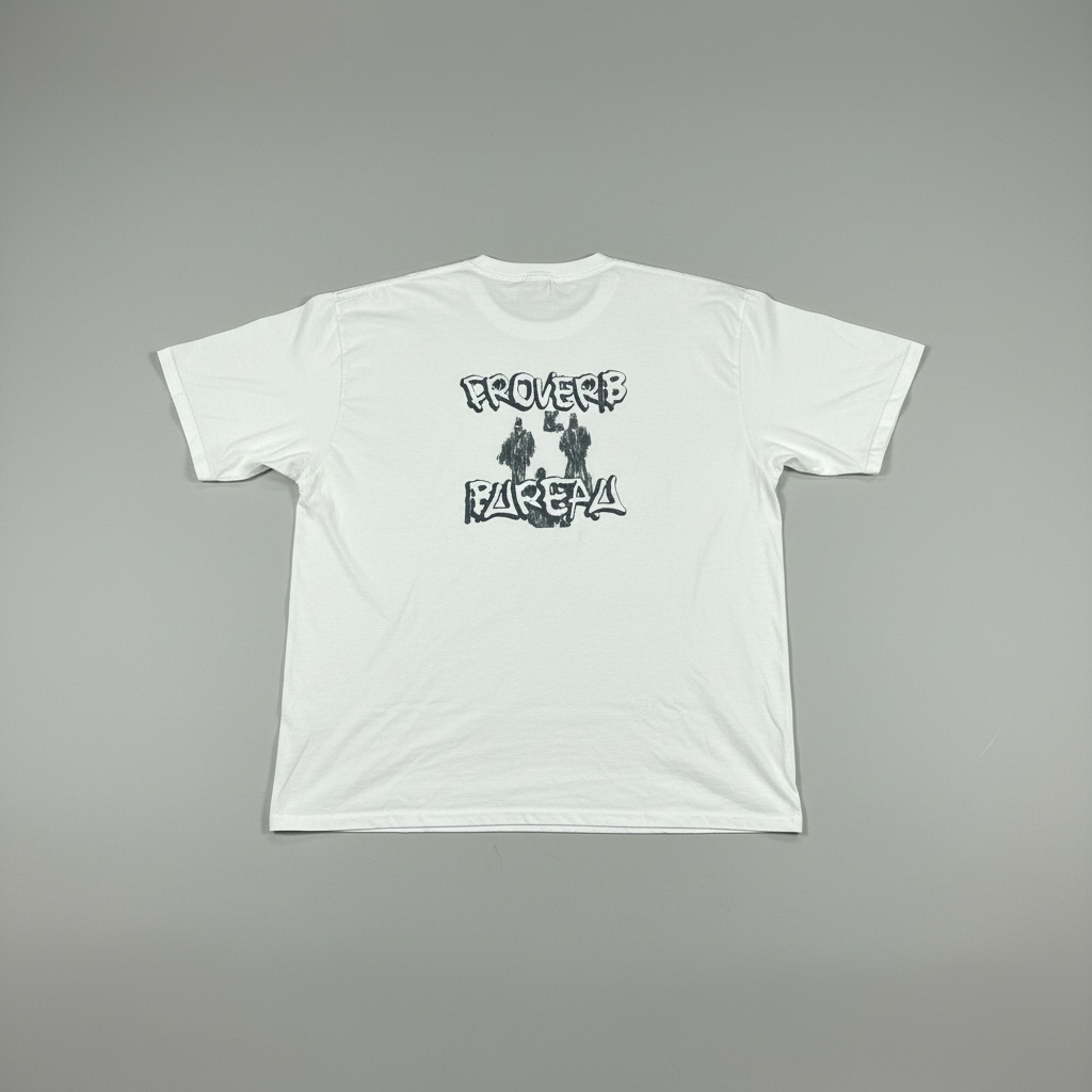 Y2k Grafitti Tee - White