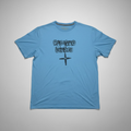 PB Scribble Tee - Baby Blue