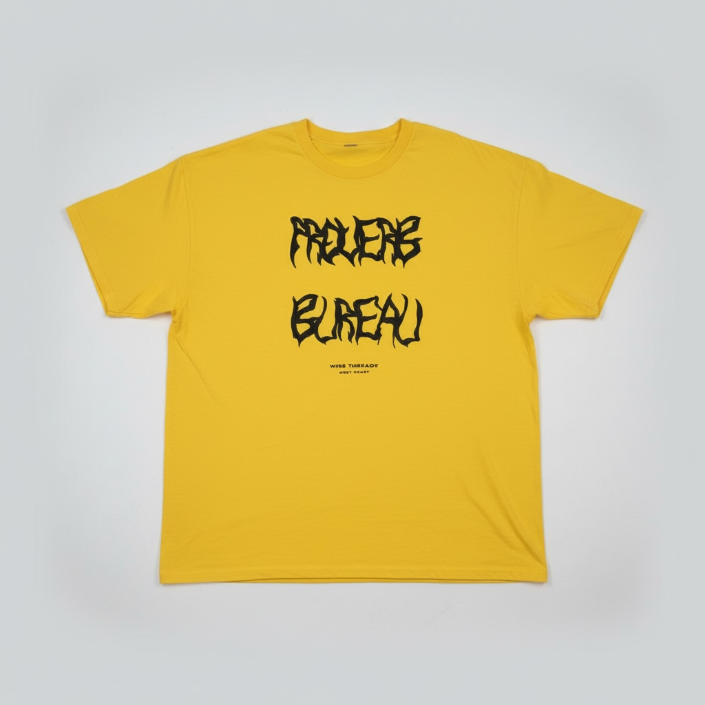 PB Grafitti Tee - Sun Yellow