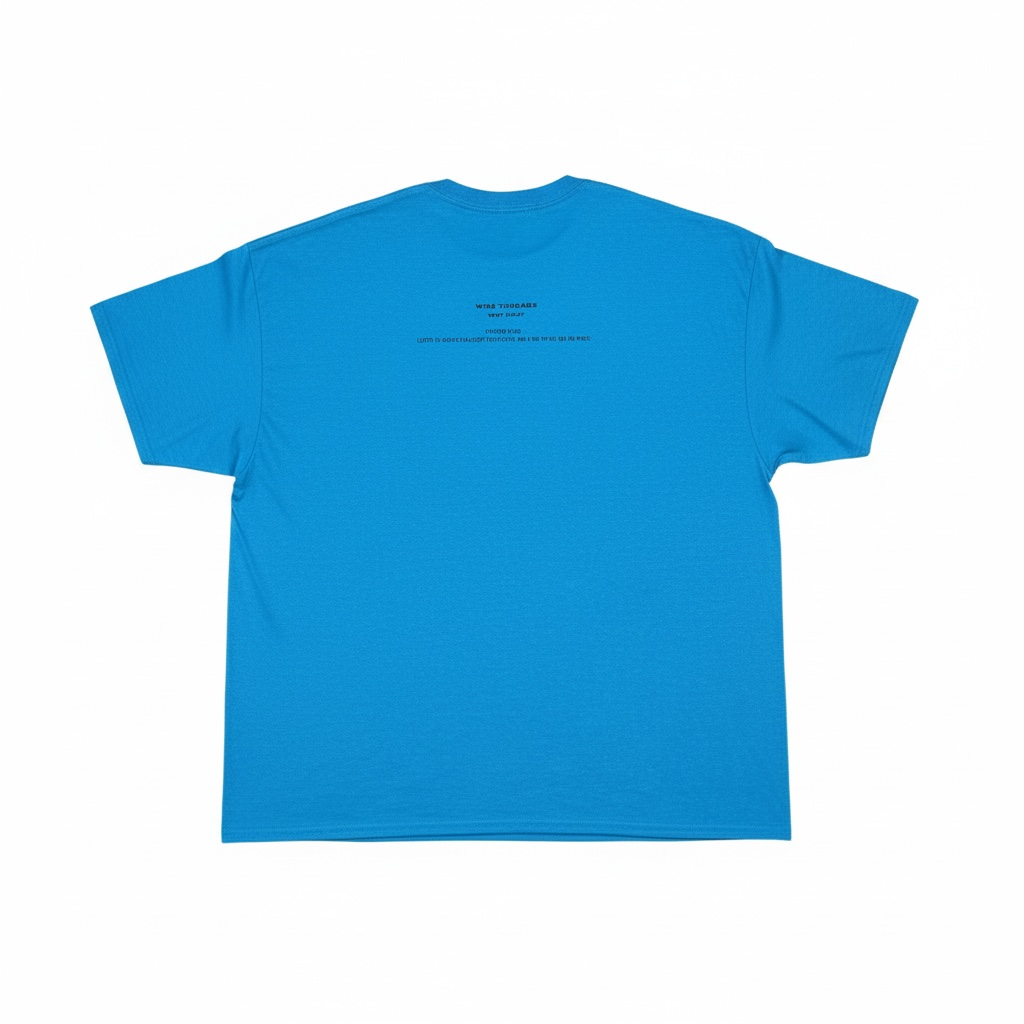 PB Scribble Tee - Sea Blue