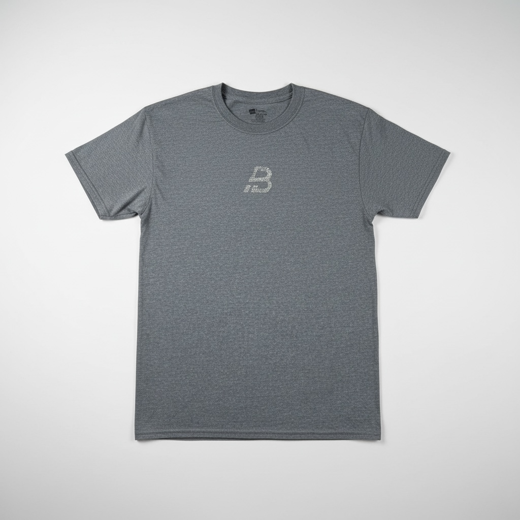 PB Glitz Grafitti Tee - Grey